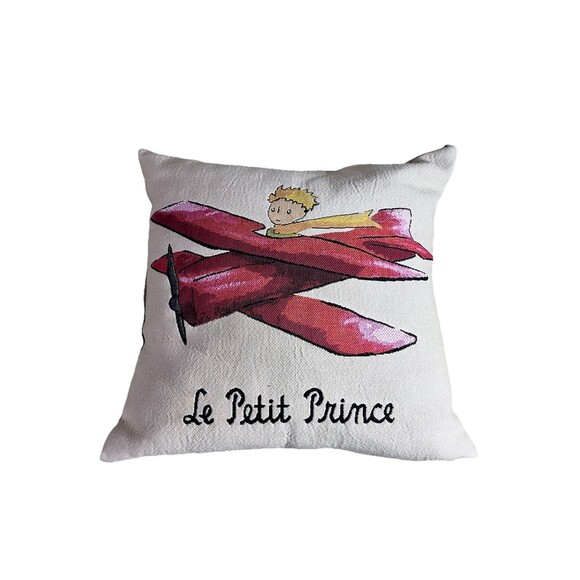 The Little Prince Decorative Cushion Cover Throw Pillow Case 18x18 in Cotton - Picture 1 of 8
